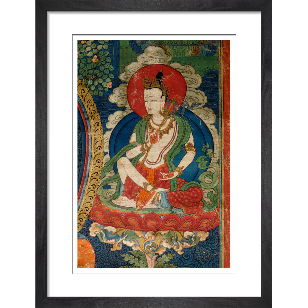 Thangka of Buddha preaching the dharma - Art print