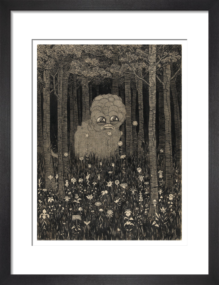 Bogus Beast, the Wily Grasser - Art print