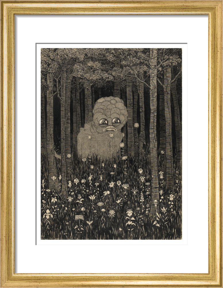 Bogus Beast, the Wily Grasser - Art print