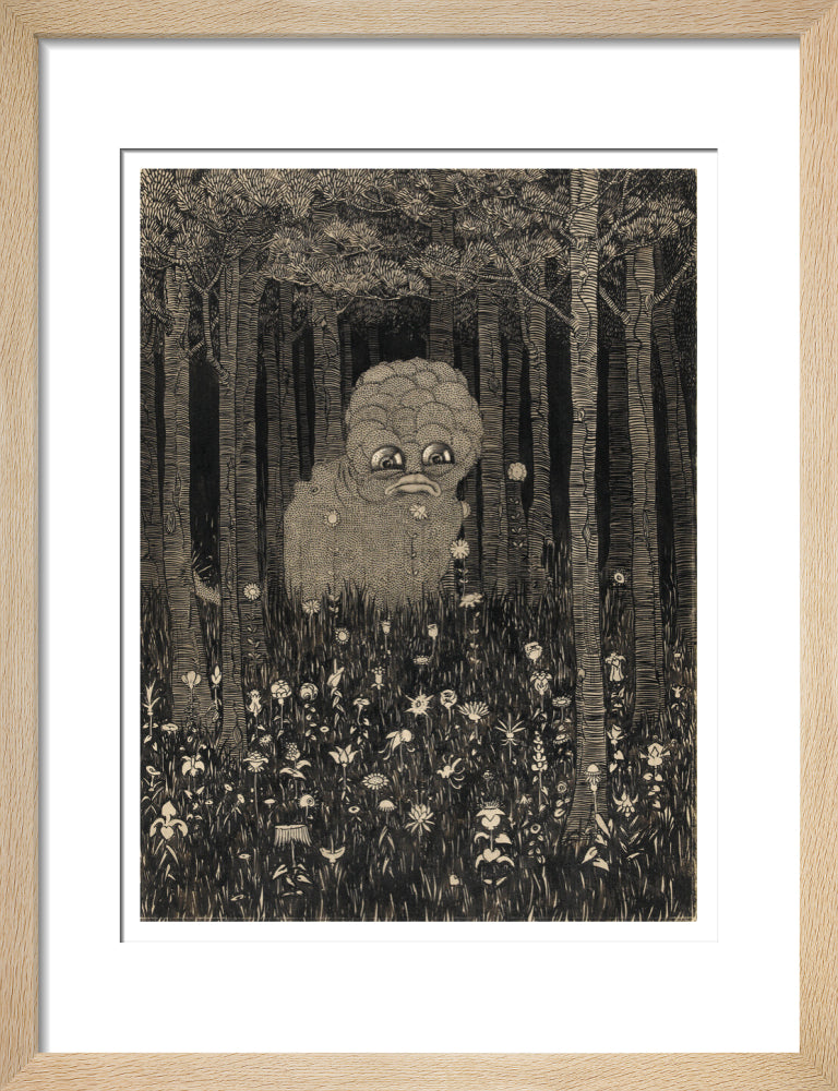 Bogus Beast, the Wily Grasser - Art print
