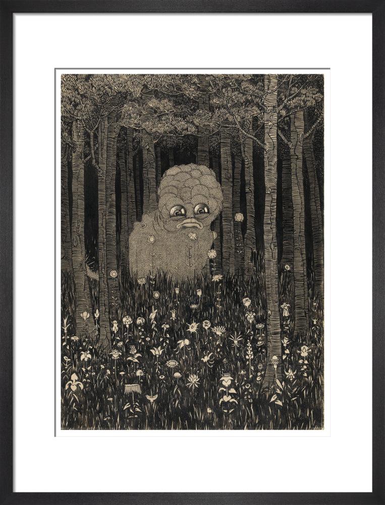 Bogus Beast, the Wily Grasser - Art print