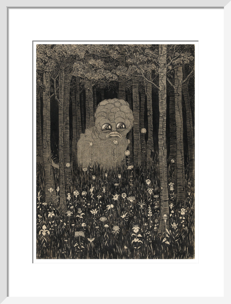 Bogus Beast, the Wily Grasser - Art print