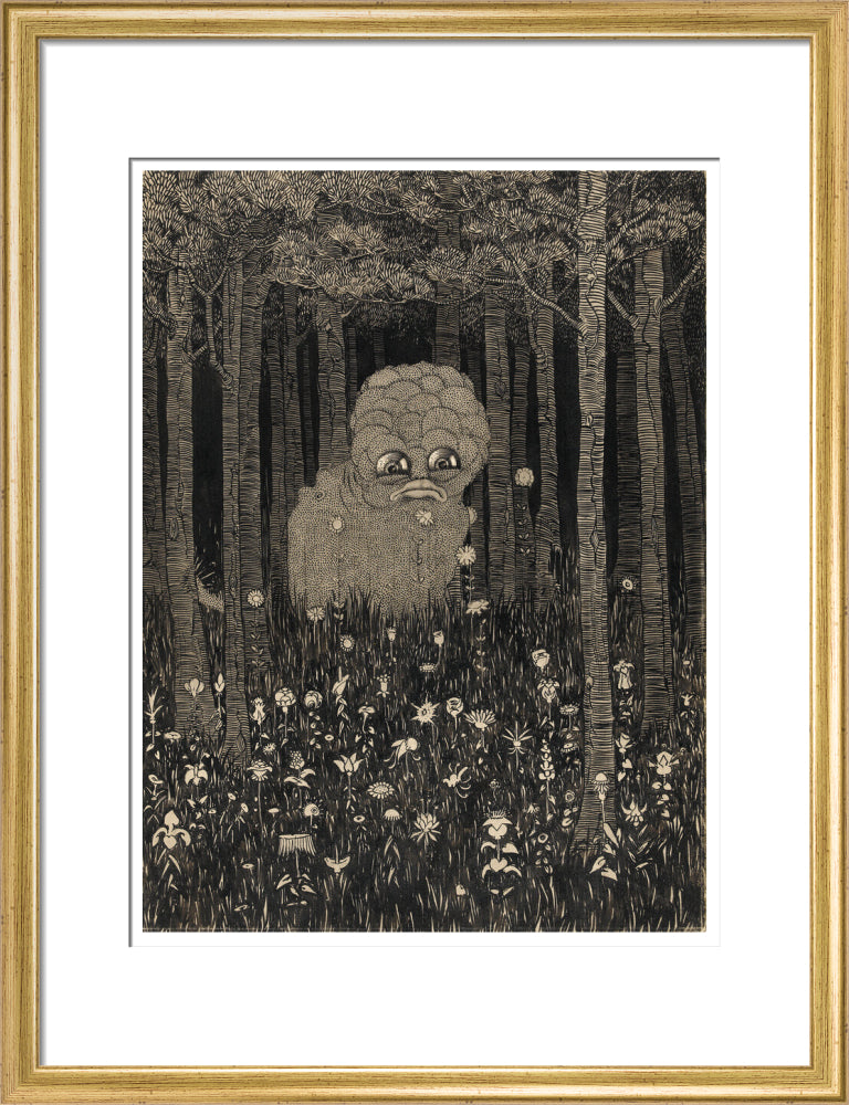Bogus Beast, the Wily Grasser - Art print