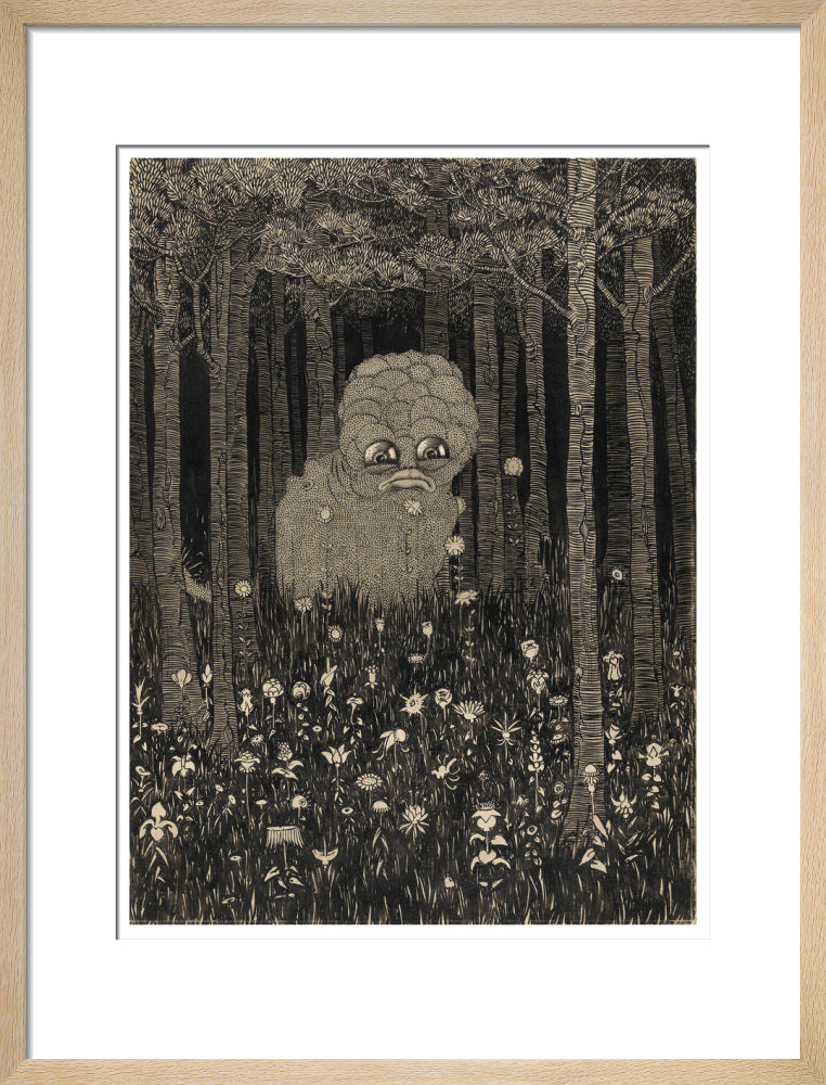 Bogus Beast, the Wily Grasser - Art print