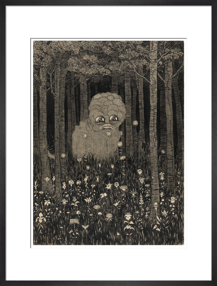 Bogus Beast, the Wily Grasser - Art print