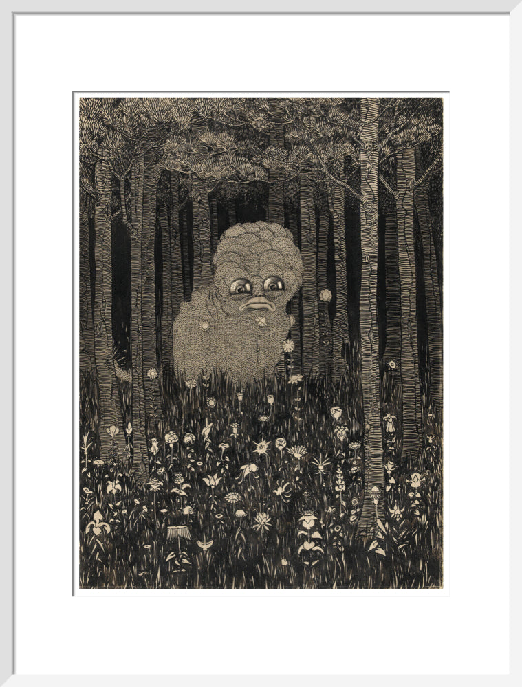 Bogus Beast, the Wily Grasser - Art print