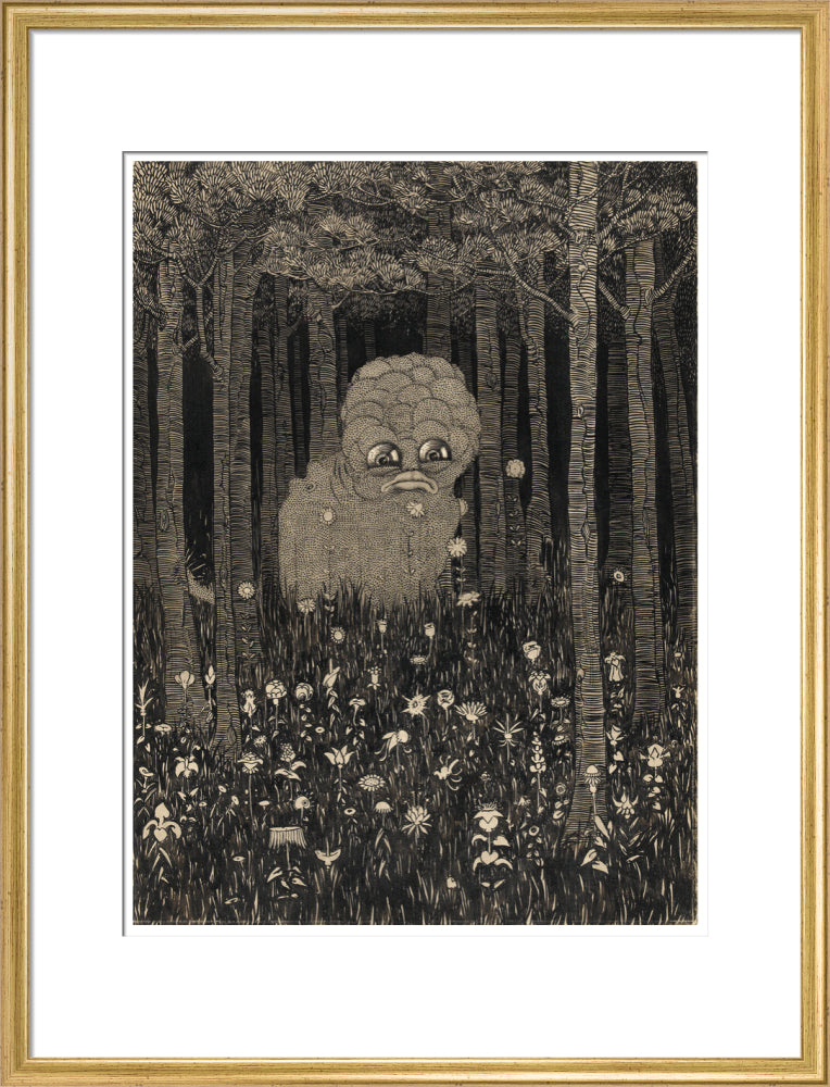 Bogus Beast, the Wily Grasser - Art print