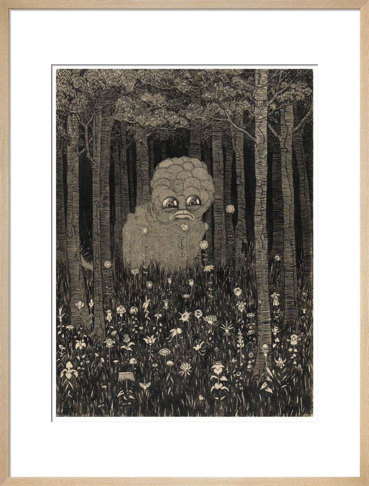 Bogus Beast, the Wily Grasser - Art print