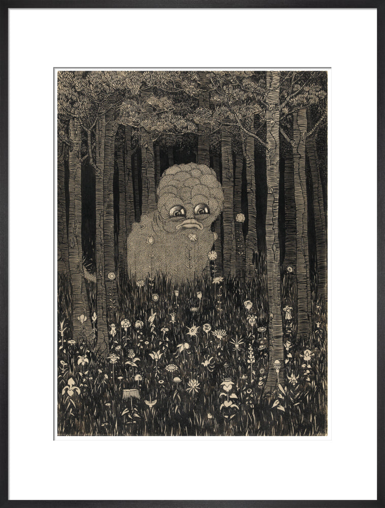 Bogus Beast, the Wily Grasser - Art print