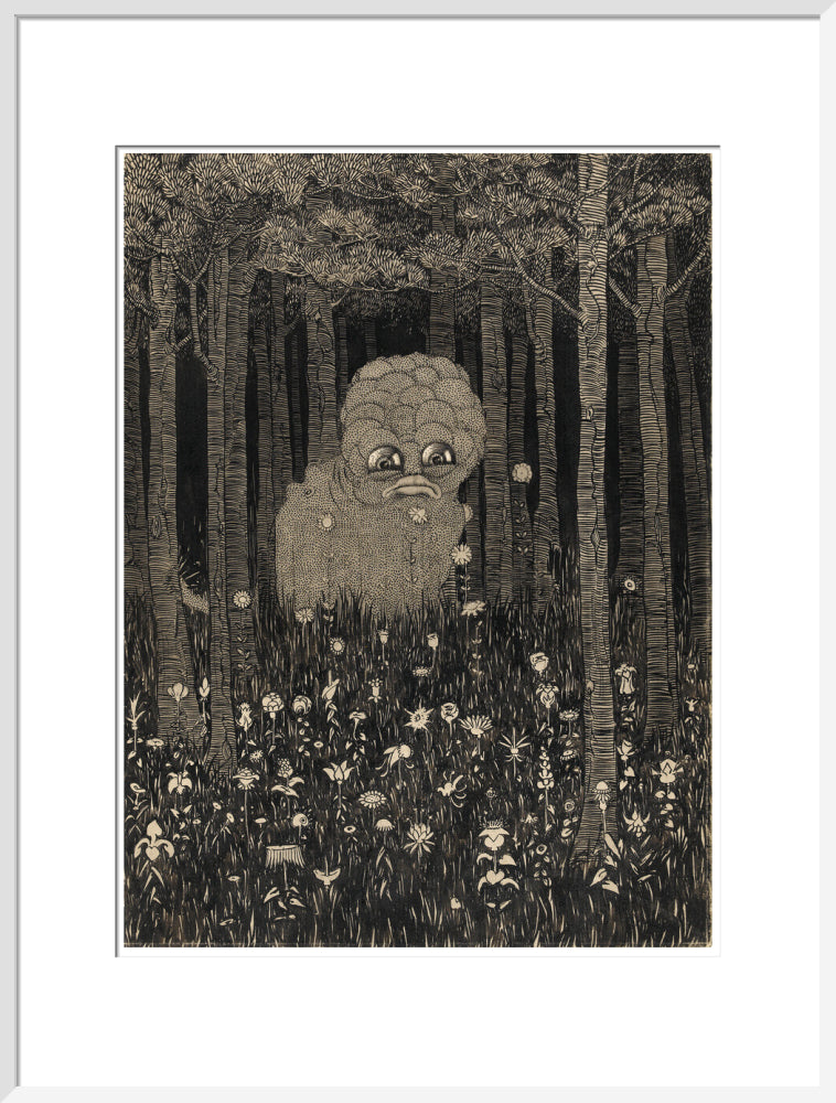 Bogus Beast, the Wily Grasser - Art print