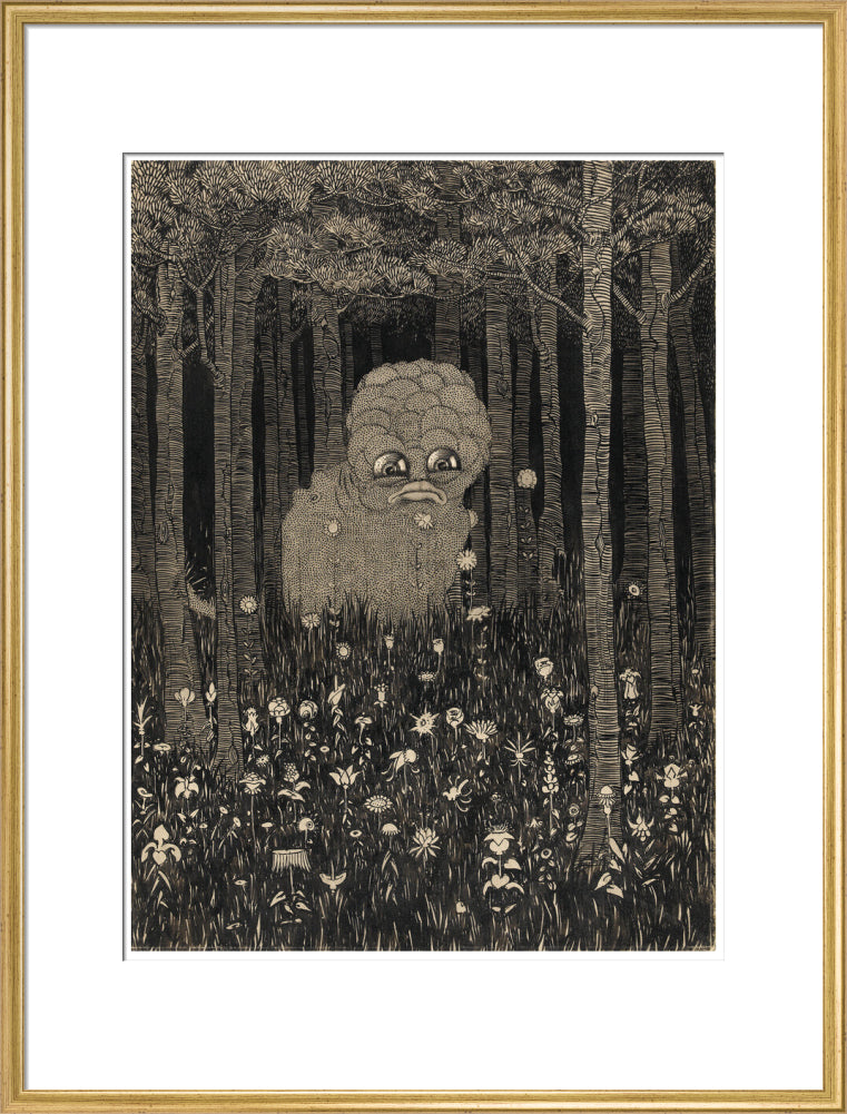 Bogus Beast, the Wily Grasser - Art print