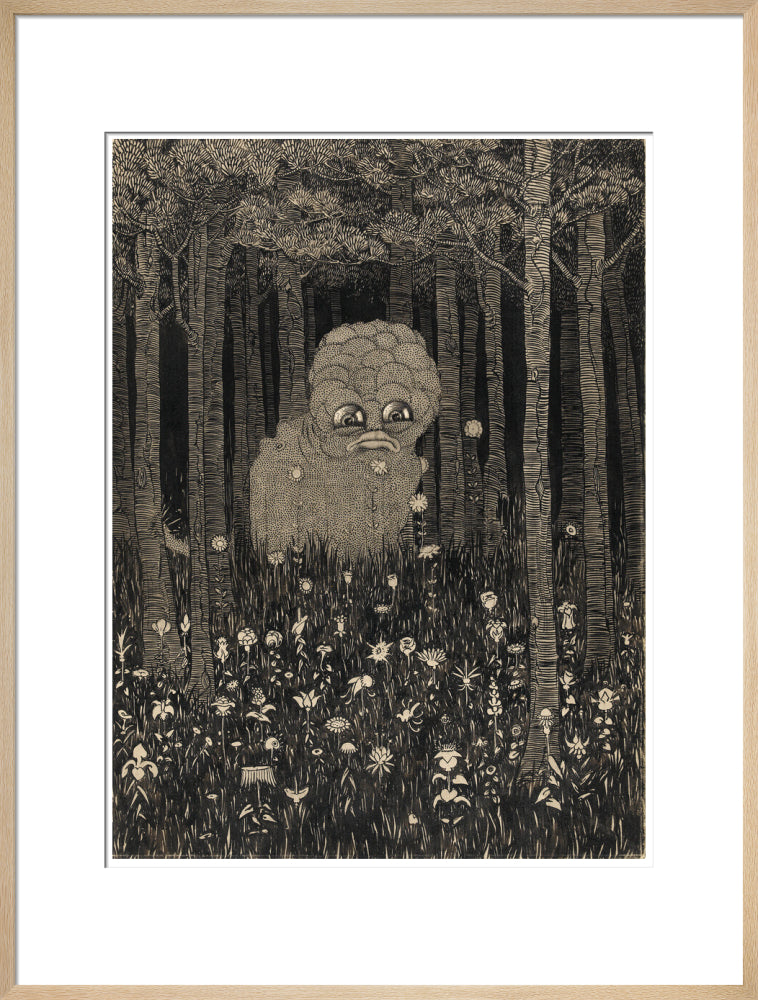 Bogus Beast, the Wily Grasser - Art print