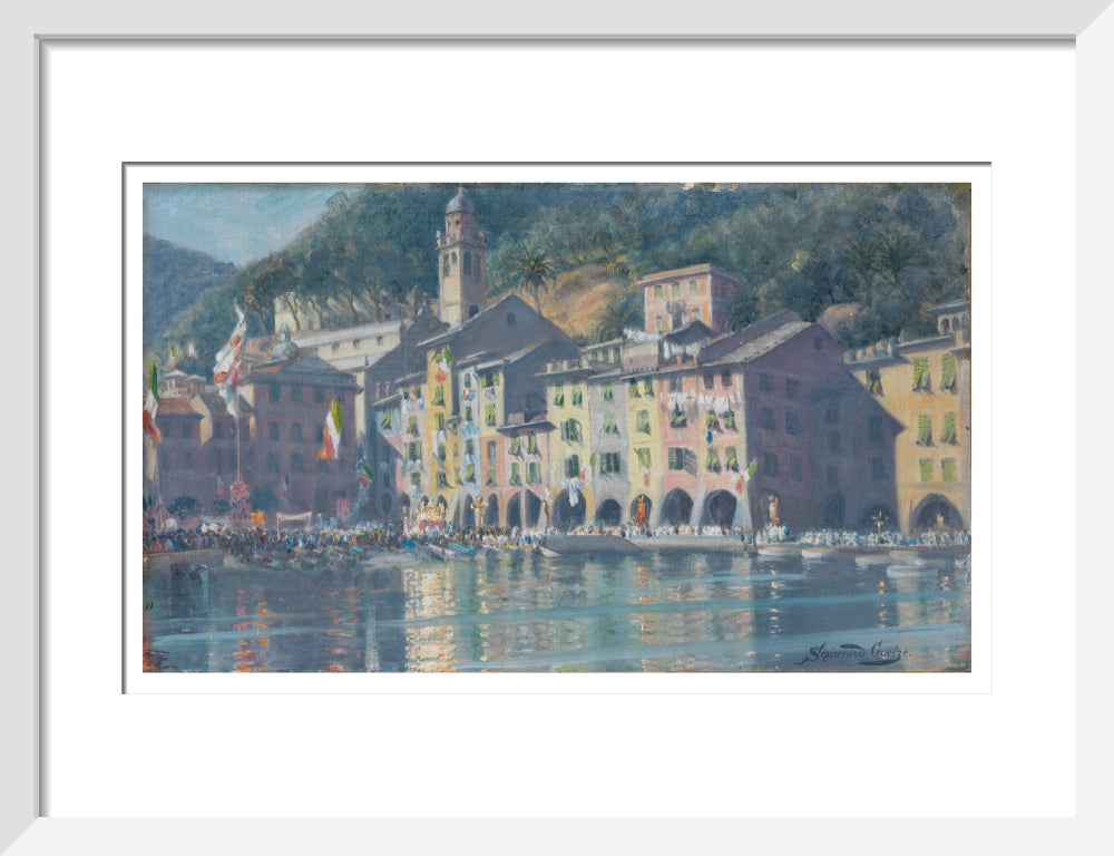 Festa di San Giorgio, Portofino - Art print