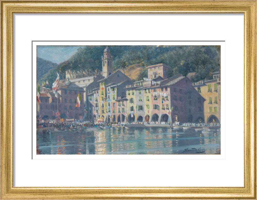 Festa di San Giorgio, Portofino - Art print