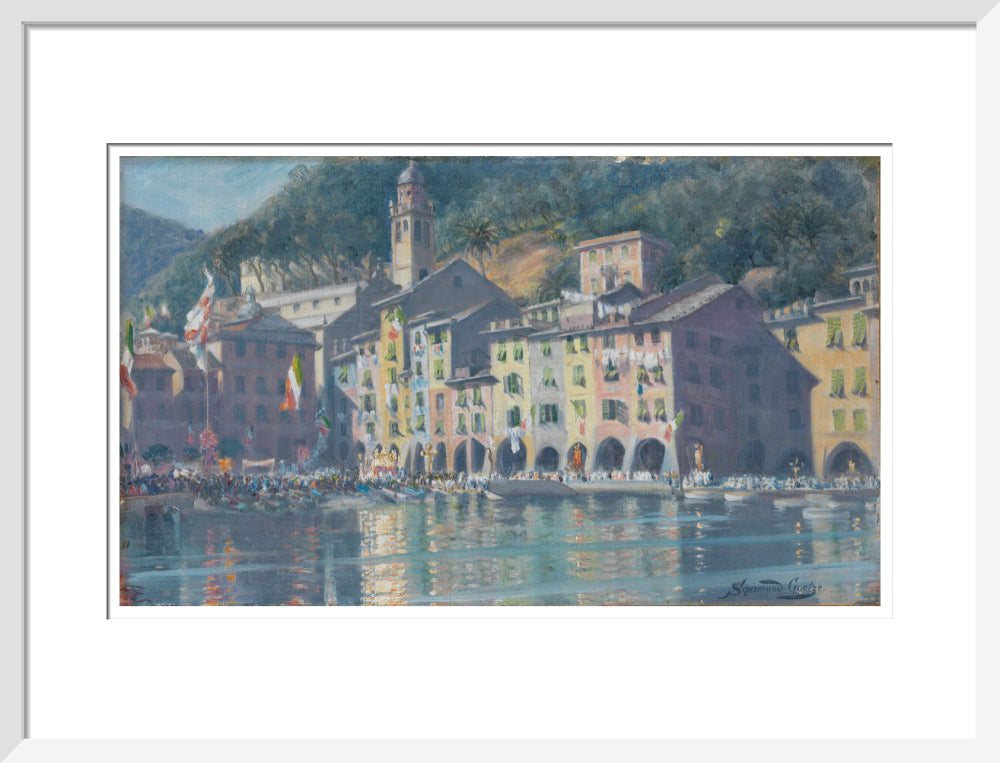 Festa di San Giorgio, Portofino - Art print