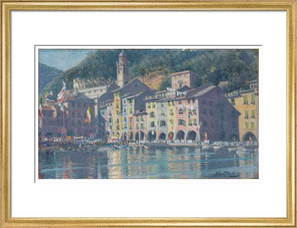 Festa di San Giorgio, Portofino - Art print