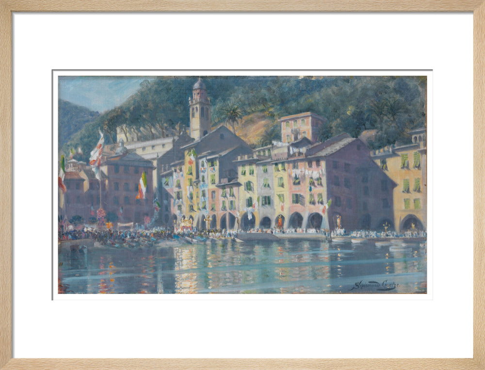 Festa di San Giorgio, Portofino - Art print