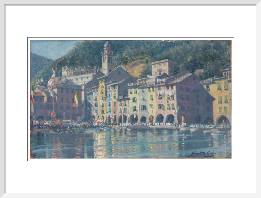Festa di San Giorgio, Portofino - Art print
