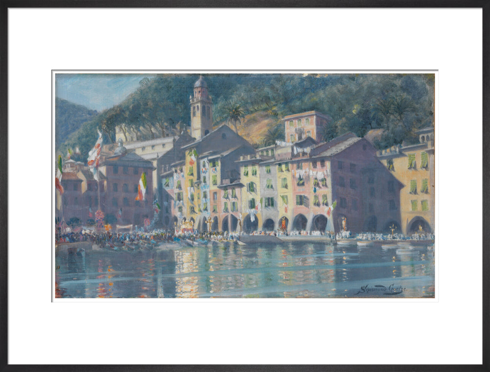 Festa di San Giorgio, Portofino - Art print