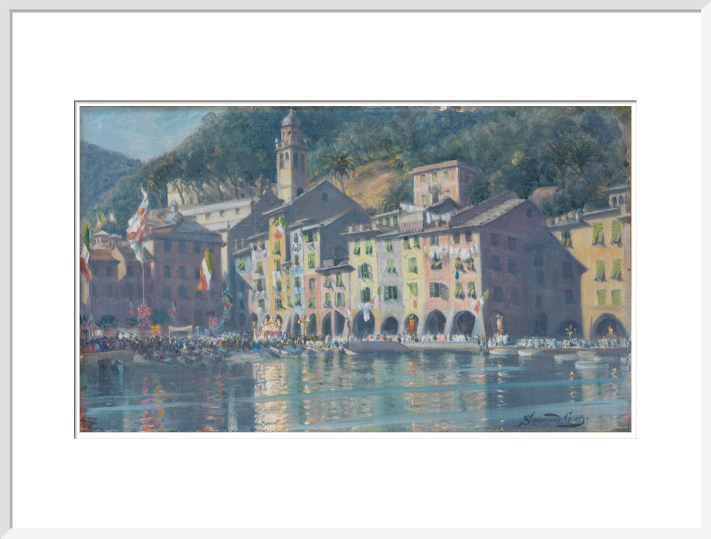 Festa di San Giorgio, Portofino - Art print