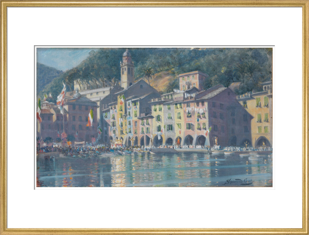 Festa di San Giorgio, Portofino - Art print