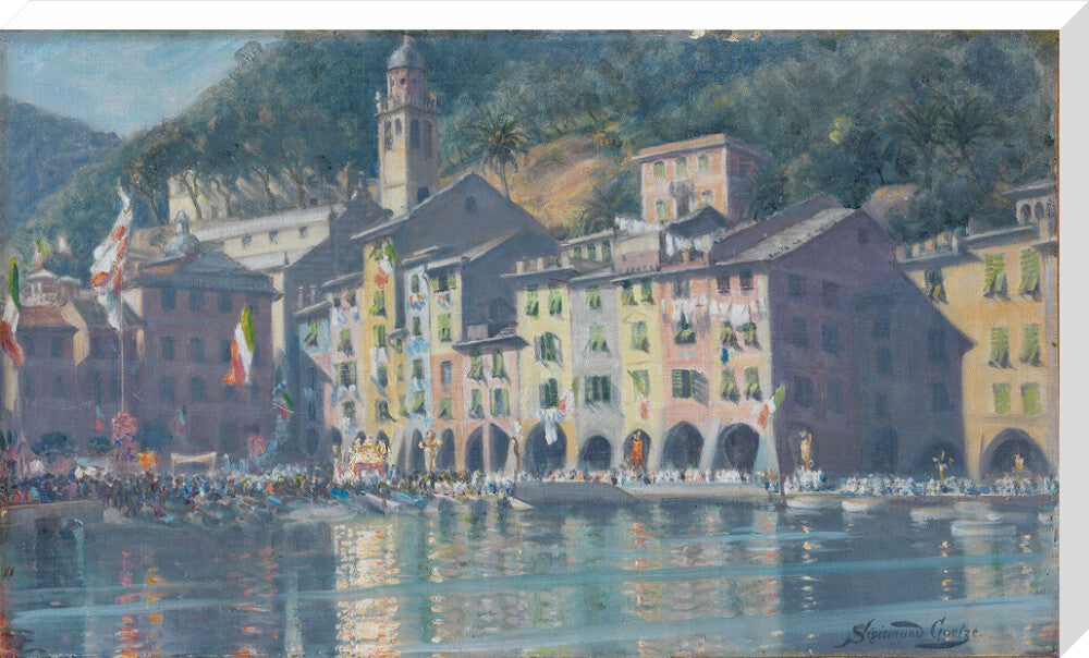 Festa di San Giorgio, Portofino - Art print