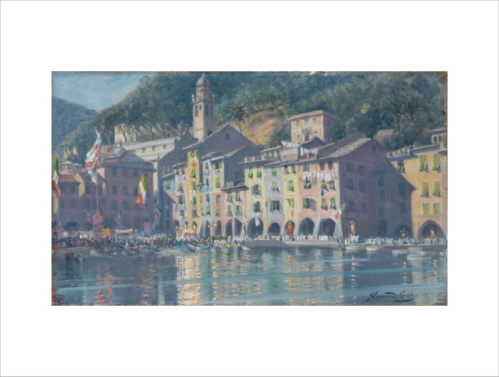 Festa di San Giorgio, Portofino - Art print