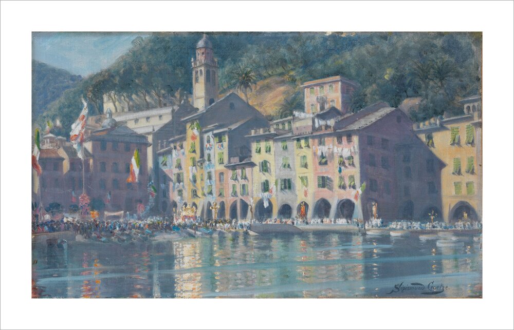 Festa di San Giorgio, Portofino - Art print