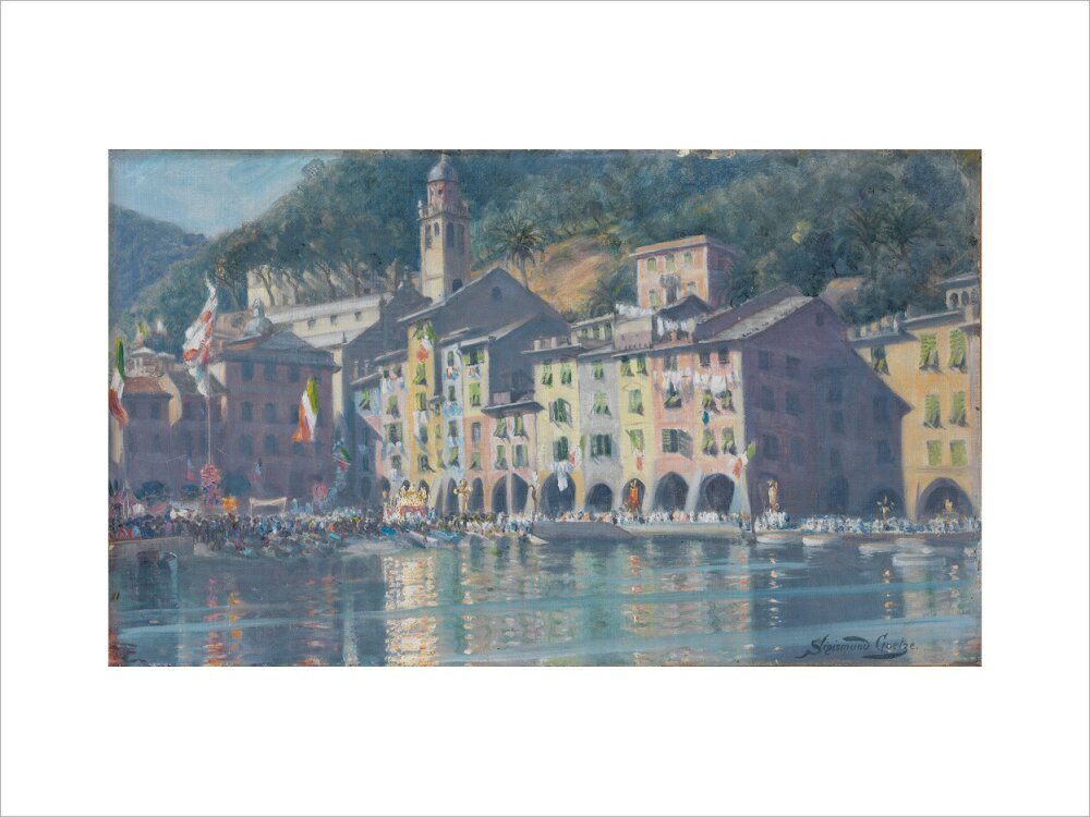 Festa di San Giorgio, Portofino - Art print
