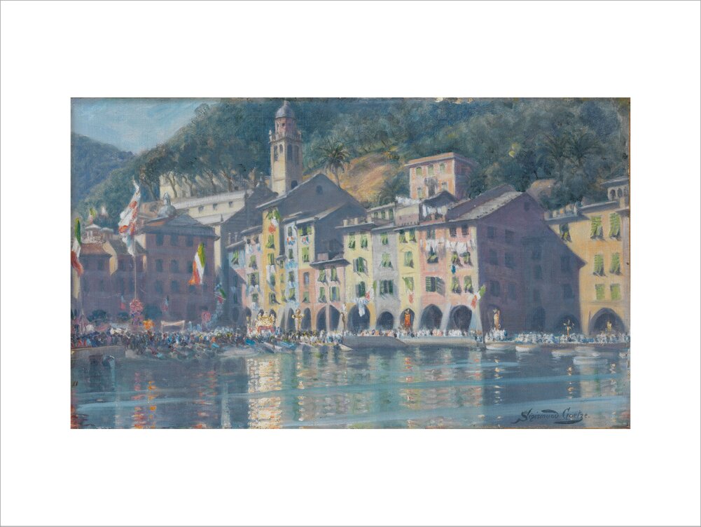Festa di San Giorgio, Portofino - Art print