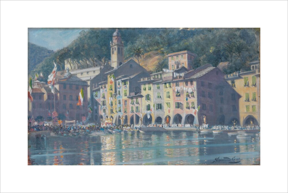 Festa di San Giorgio, Portofino - Art print
