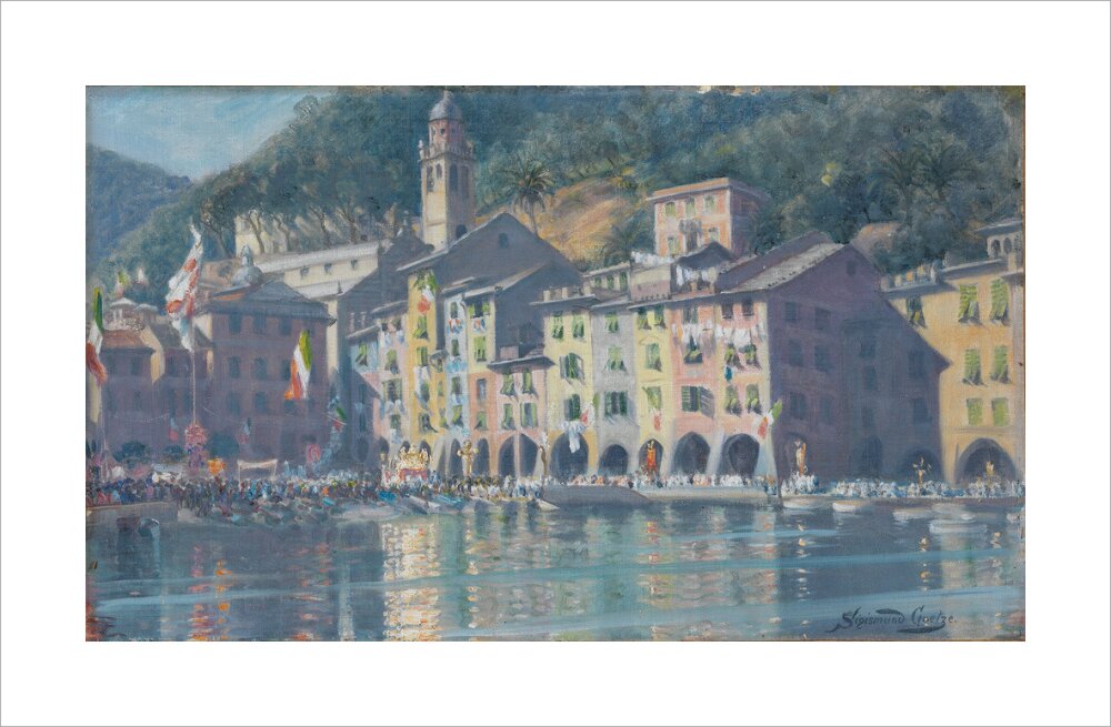 Festa di San Giorgio, Portofino - Art print
