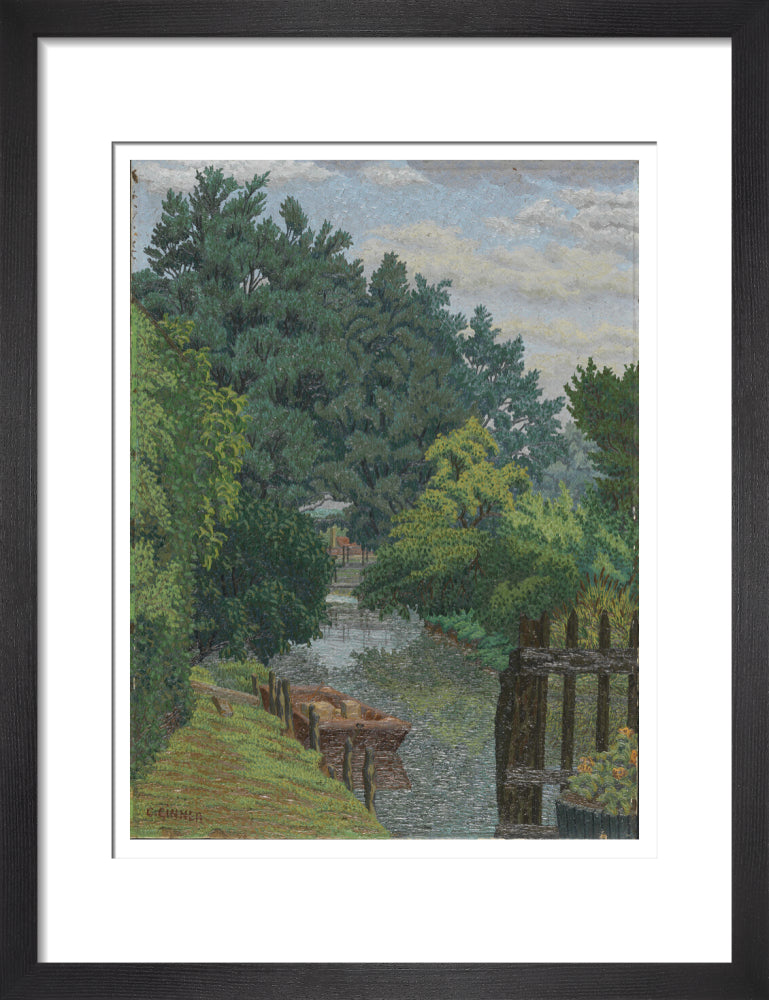 The Punt in the Mill Stream - Art print
