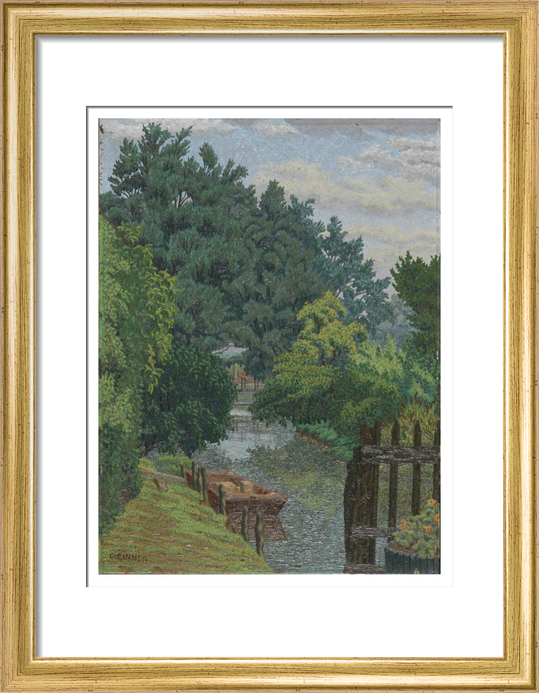 The Punt in the Mill Stream - Art print