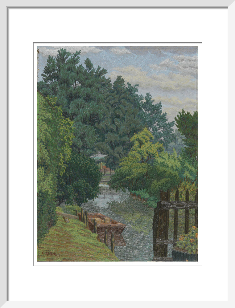 The Punt in the Mill Stream - Art print