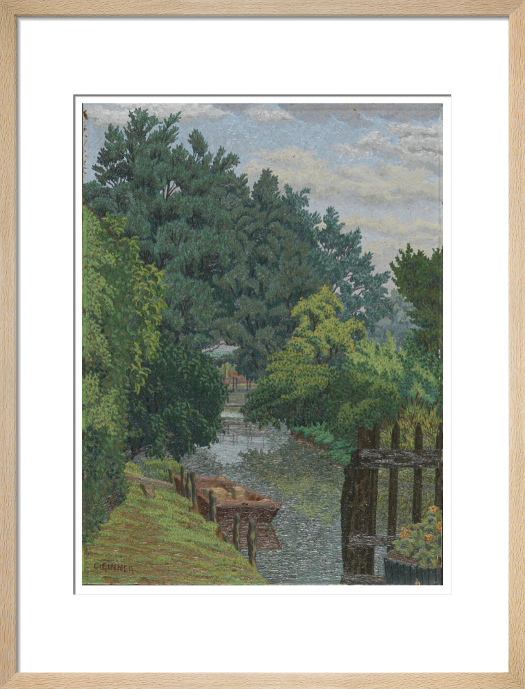 The Punt in the Mill Stream - Art print