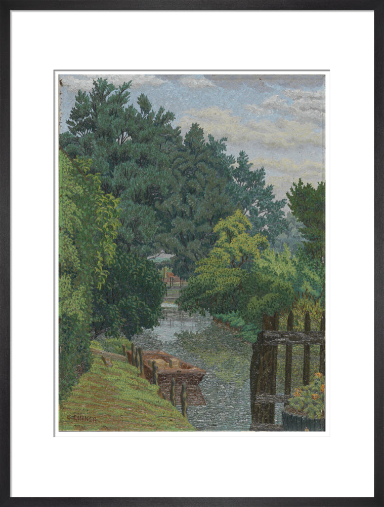 The Punt in the Mill Stream - Art print