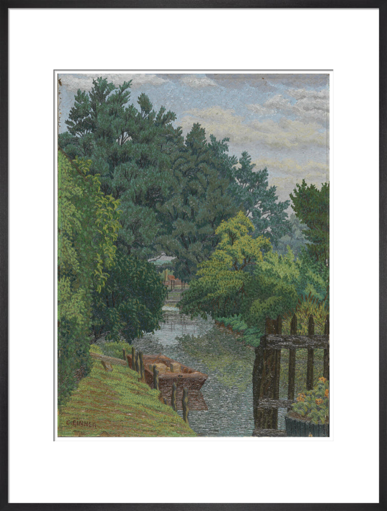 The Punt in the Mill Stream - Art print