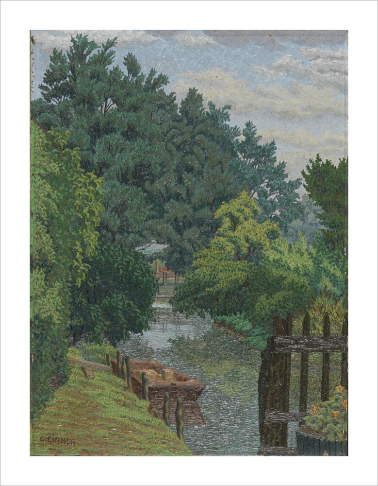 The Punt in the Mill Stream - Art print
