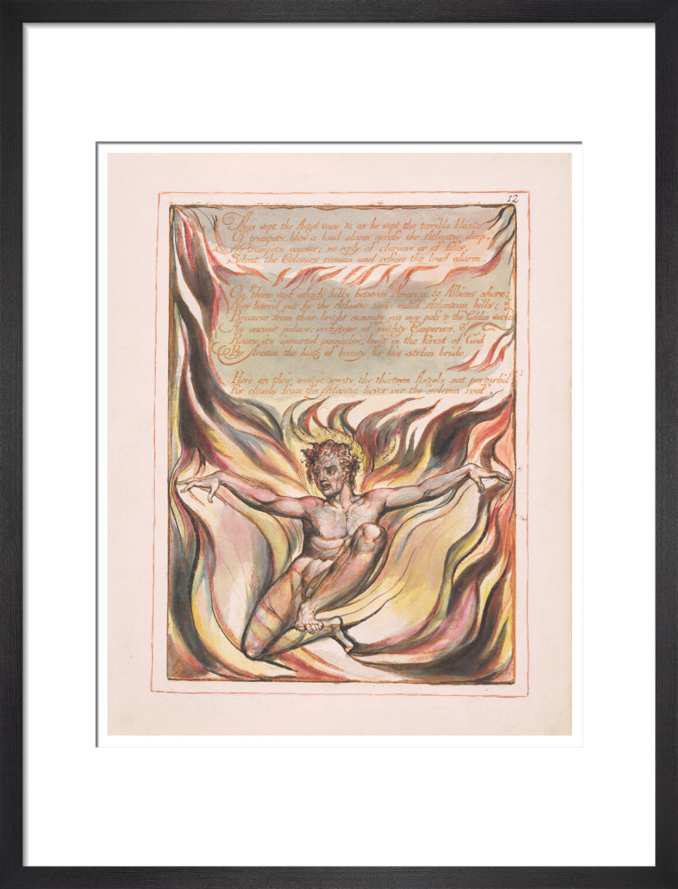 Thus wept the Angel voice - Art print