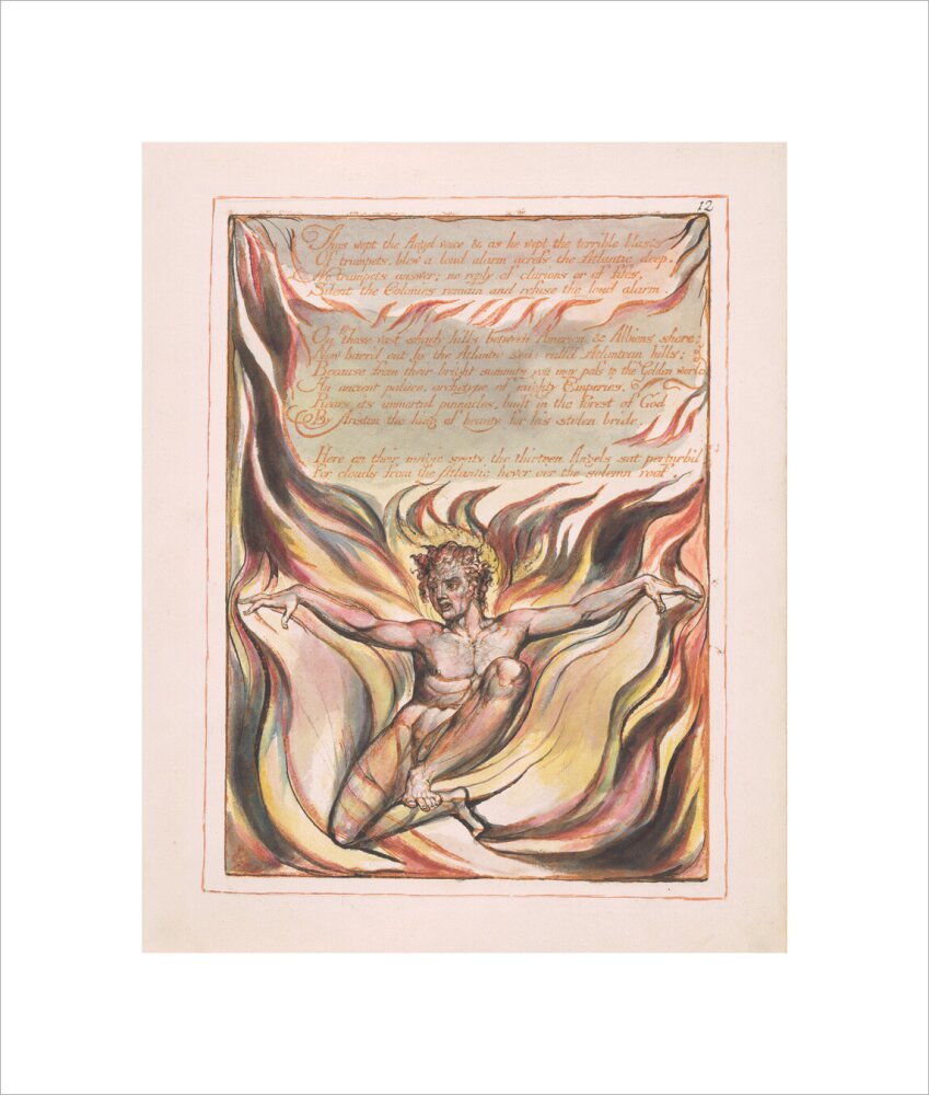 Thus wept the Angel voice - Art print