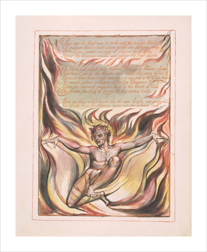 Thus wept the Angel voice - Art print