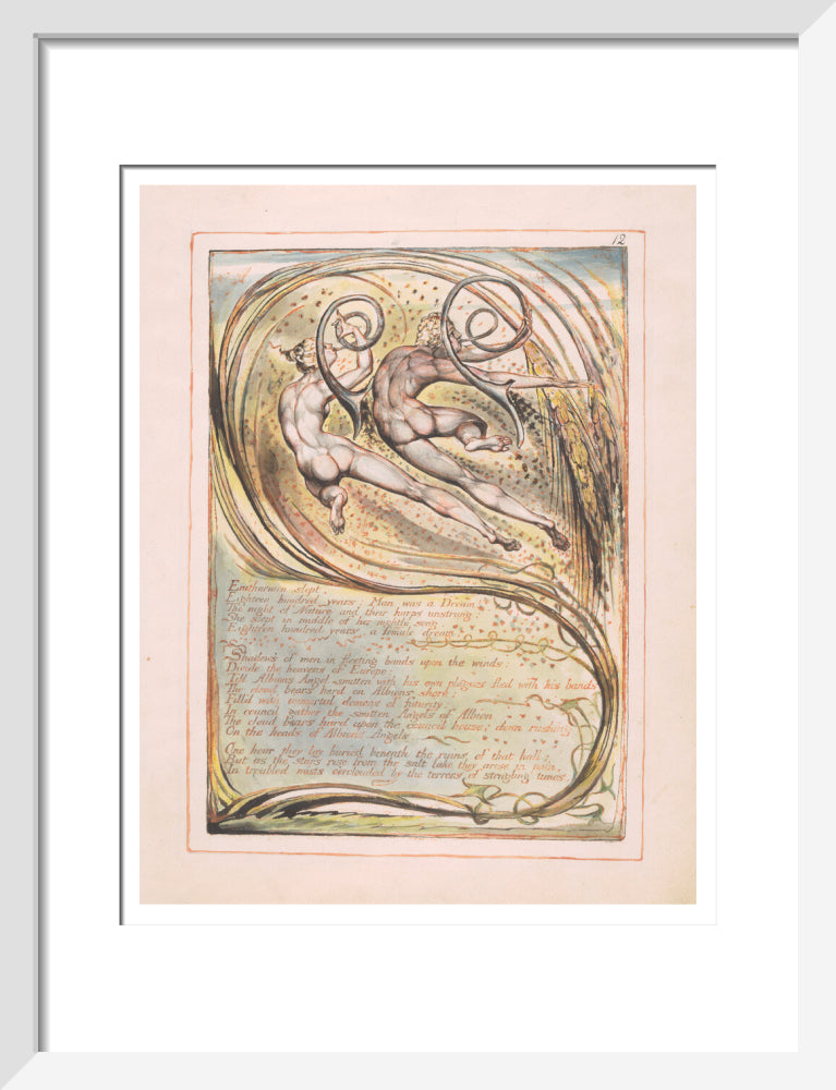 Enitharmon Slept - Art print