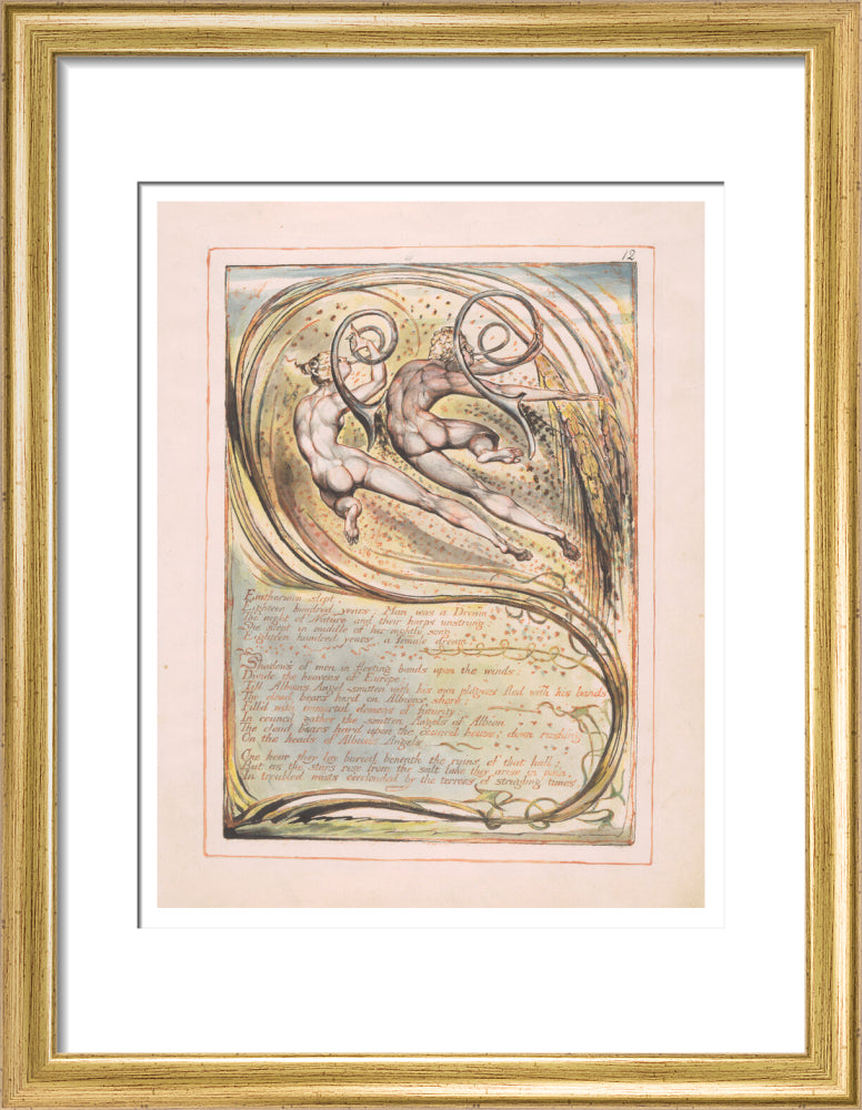 Enitharmon Slept - Art print