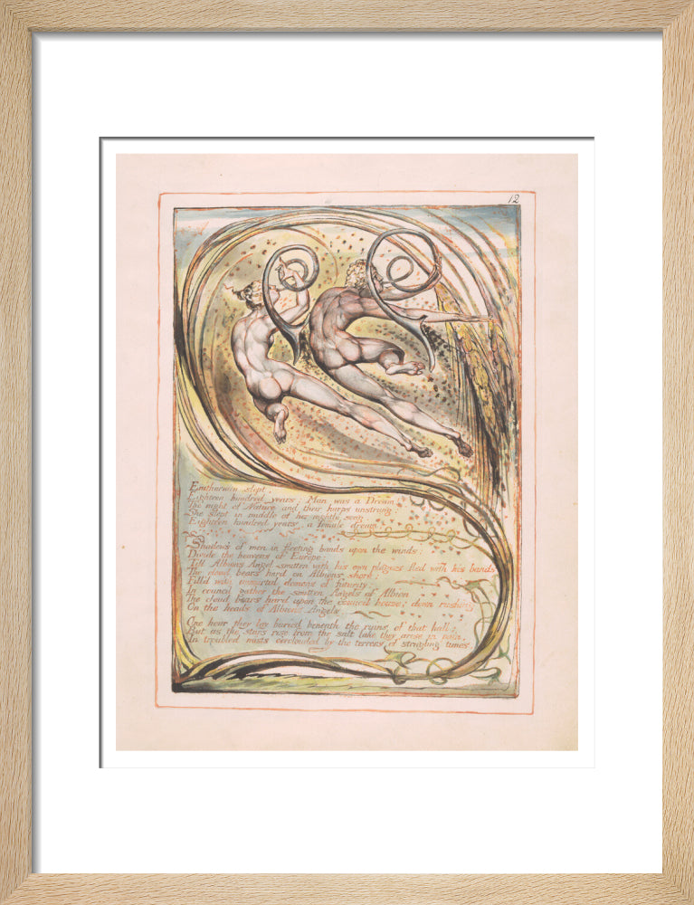 Enitharmon Slept - Art print