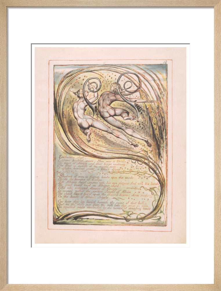 Enitharmon Slept - Art print