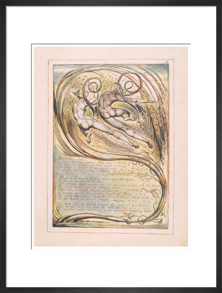 Enitharmon Slept - Art print