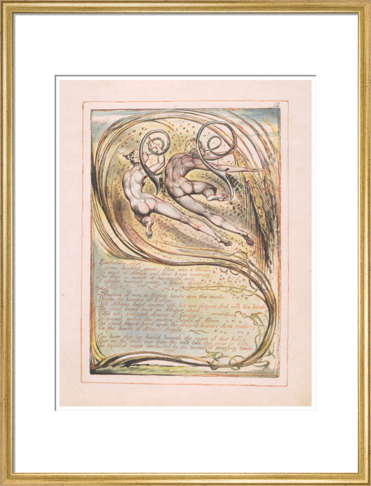 Enitharmon Slept - Art print