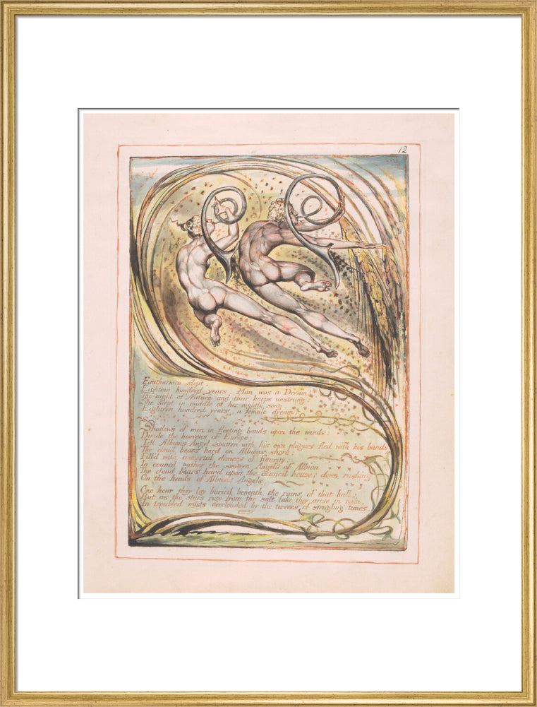 Enitharmon Slept - Art print