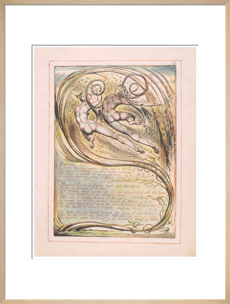 Enitharmon Slept - Art print